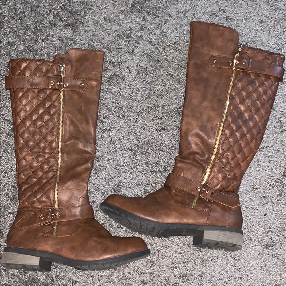 Forever tall boots
